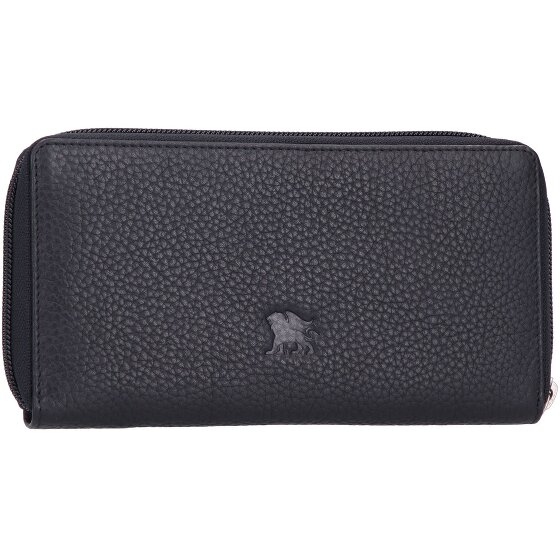 mano Don Tommas Geldbörse Leder 18 cm