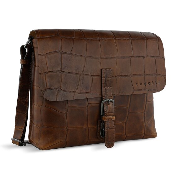 bugatti Nevio Aktentaschen Messenger Leder 30 cm