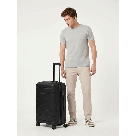 Redolz Essentials 11 4 Rollen Trolley 66 cm mit Dehnfalte