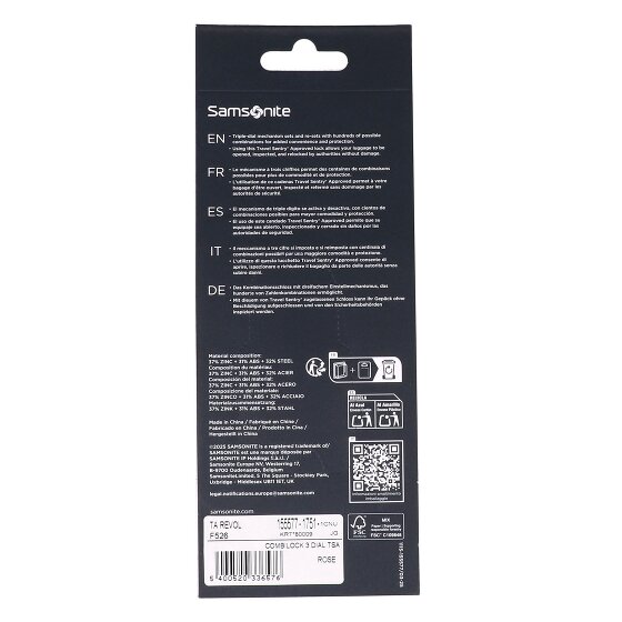 Samsonite TA Revolution Kofferschloss 1 cm
