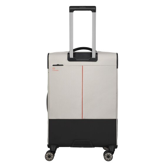 Travelite Crosslite 4 Rollen Trolley M 66 cm mit Dehnfalte