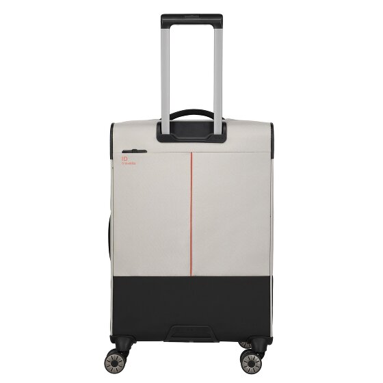 Travelite Crosslite 5.0 4 Rollen Trolley M 66 cm mit Dehnfalte