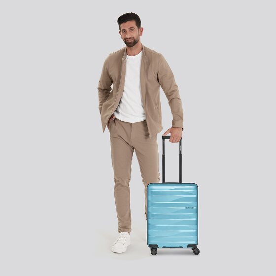 Bergpfeil Travel 4-Rollen Kabinentrolley S 55 cm mit Dehnfalte