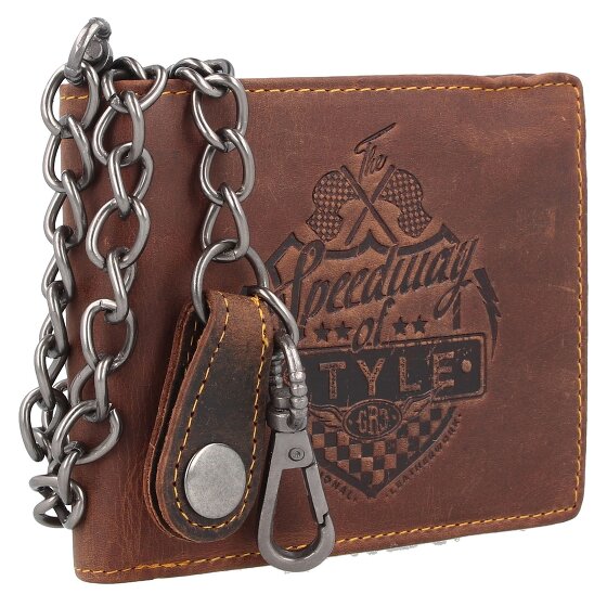 Greenburry Racing Collection Dallas Geldbörse RFID Leder 12,5 cm