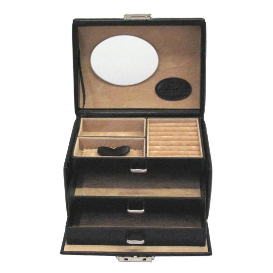 Windrose Merino Schmuckkasten 15 cm