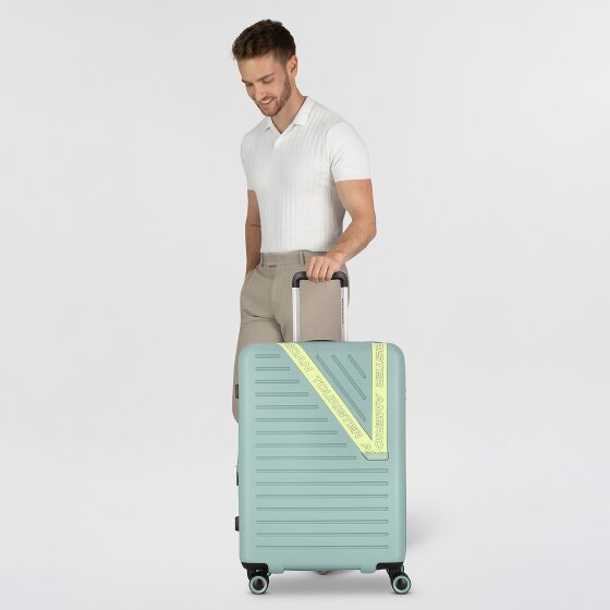 American Tourister Dynabelt 4 Rollen Trolley 66 cm mit Dehnfalte