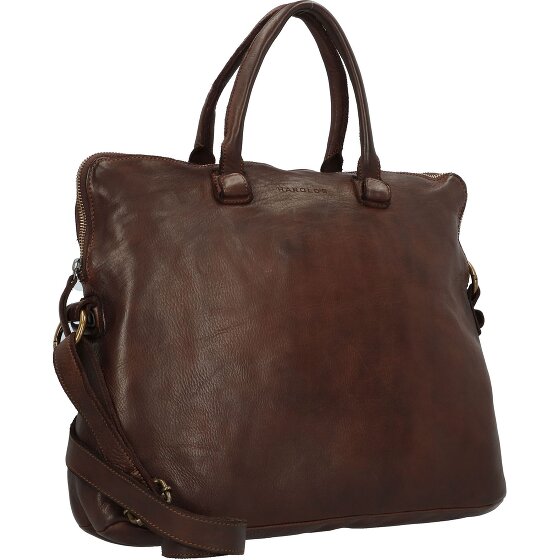Harold's Submarine Handtasche Leder 38 cm Laptopfach