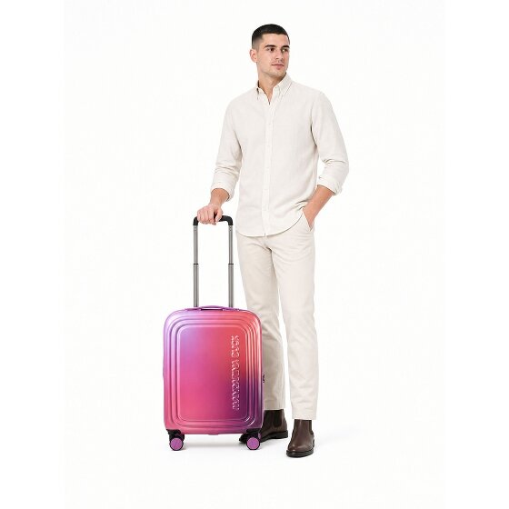 Mandarina Duck Logoduck + 4 Rollen Kabinentrolley 55 cm mit Dehnfalte