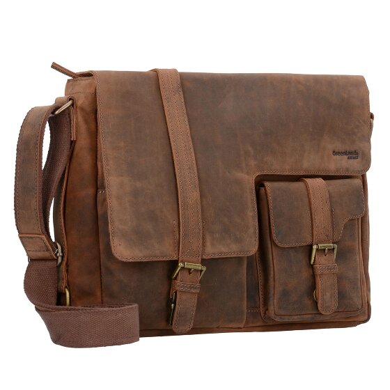 Greenland Nature Montenegro Umhängetasche Leder 39 cm