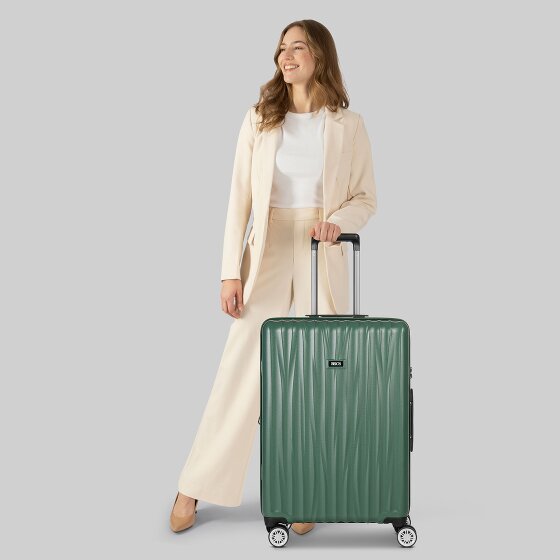 Bric's Cervia 2.0 4 Rollen Trolley M 69 cm mit Dehnfalte