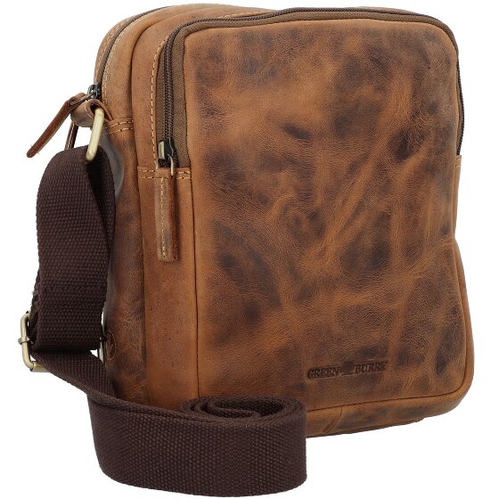 Greenburry Vintage Umhängetasche Leder 20 cm
