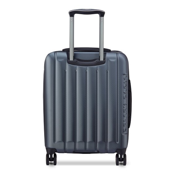 Delsey Paris Longitude 4 Rollen Kabinentrolley 55 cm mit Dehnfalte