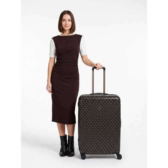 Guess Latona 4 Rollen Trolley 76 cm mit Dehnfalte