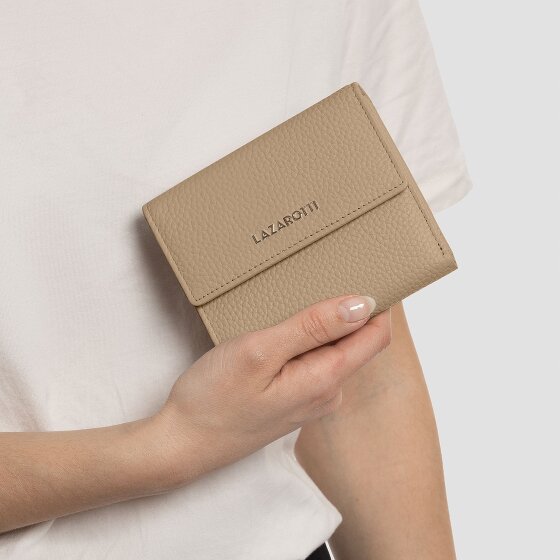 Lazarotti Bologna Leather Geldbörse Leder 12 cm