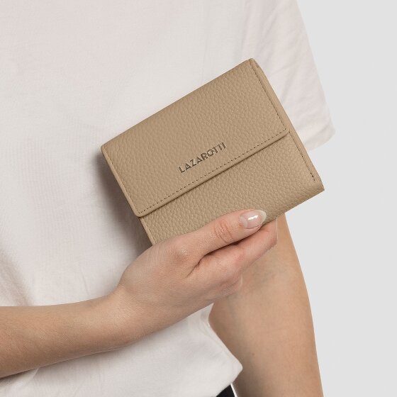 Lazarotti Bologna Leather Geldbörse Leder 12 cm
