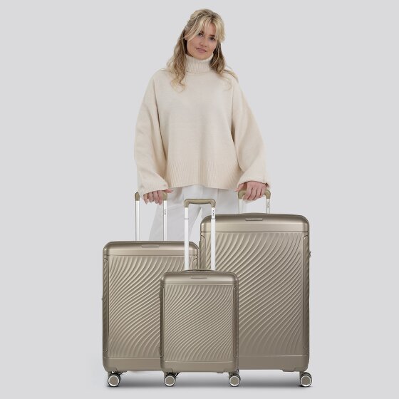 Picard Vienna 4 Rollen Kofferset 3-teilig mit Dehnfalte