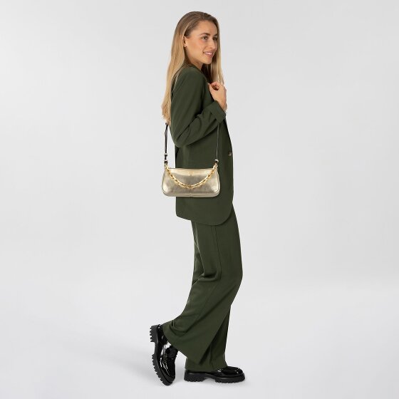 PINKO Half Moon Handtasche Leder 23 cm