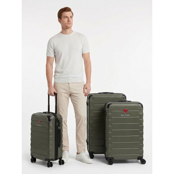 Tonino Lamborghini Tonino Lamborghini Milano Trolley 3-SET mit Dehnfalte und XL Koffer