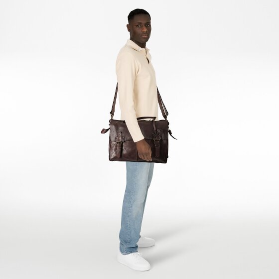 Harbour 2nd Cool Casual Aktentaschen Messenger Leder 36 cm Laptopfach Harbour 2nd Cool Casual Aktentaschen Messenger Leder 36 cm Laptopfach