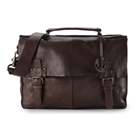 Harbour 2nd Cool Casual Aktentaschen Messenger Leder 36 cm Laptopfach