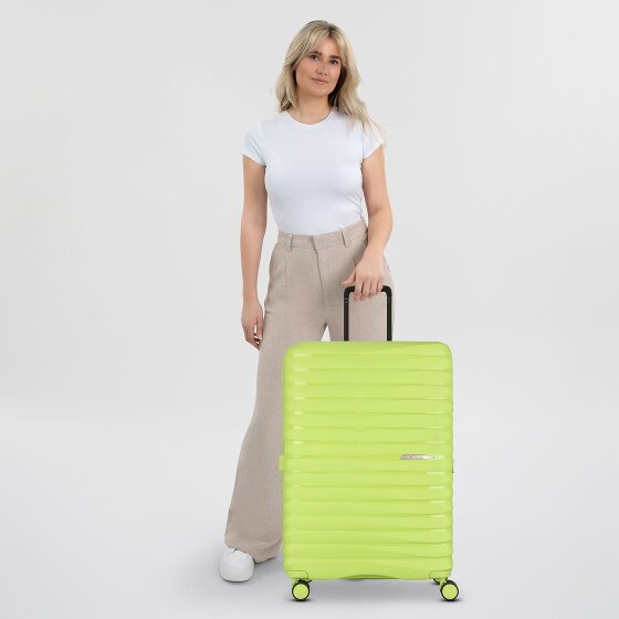 Jump Xwave 4 Rollen Trolley 76 cm mit Dehnfalte