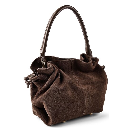 Hey Marly Cool Companion Suede Handtasche Leder 28 cm