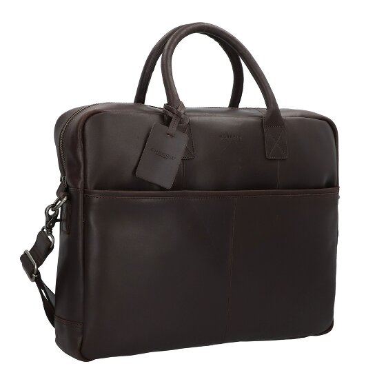 Burkely Vintage Aktentasche Leder 44 cm Laptopfach