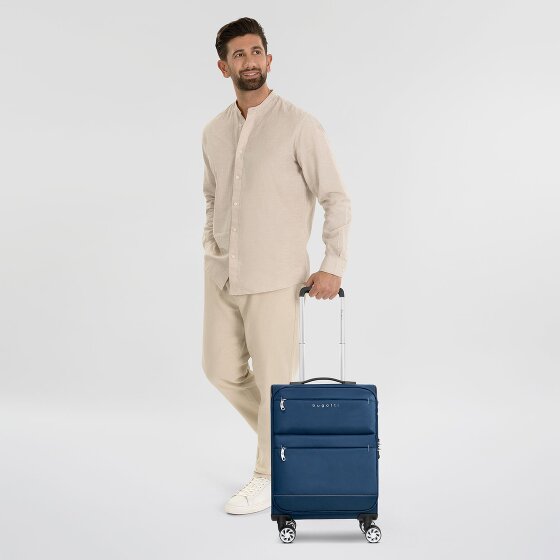 bugatti Go Light Soft 4 Rollen Kabinentrolley S 54 cm