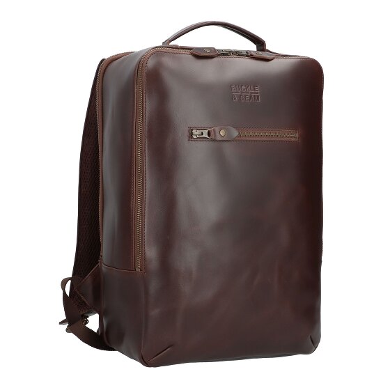 Buckle & Seam Leon Rucksack Leder 41 cm Laptopfach Buckle & Seam Leon Rucksack Leder 41 cm Laptopfach