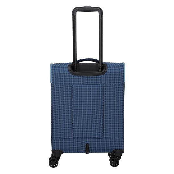 Travelite Corsiica 4 Rollen Kabinentrolley S 55 cm mit Dehnfalte