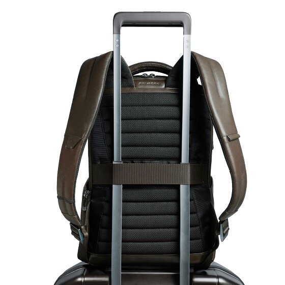 Piquadro Zaino Daypack Leder 40 cm Laptopfach