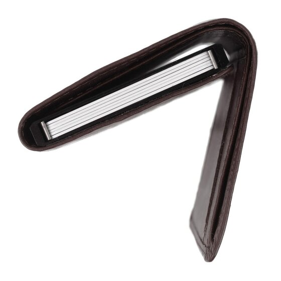 The Chesterfield Brand Wax Pull Up Kreditkartenetui RFID Schutz Leder 7 cm