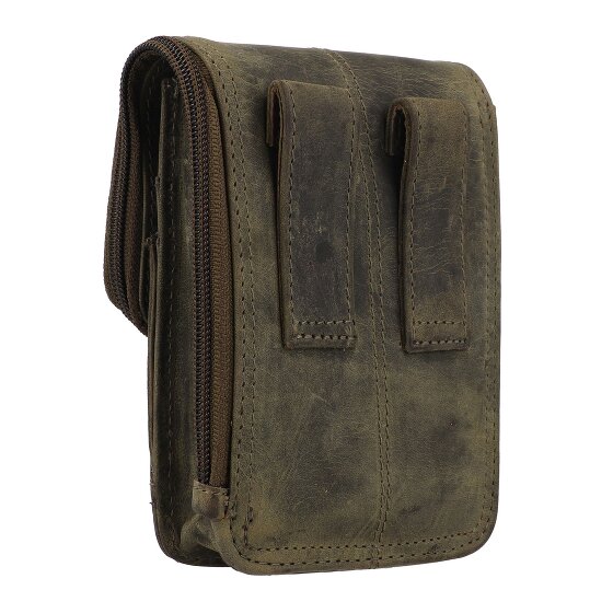 Greenburry Vintage Gürteltasche Leder 13.5 cm