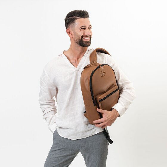 Farmhood Nashville Business-Rucksack Leder 44 cm Laptopfach