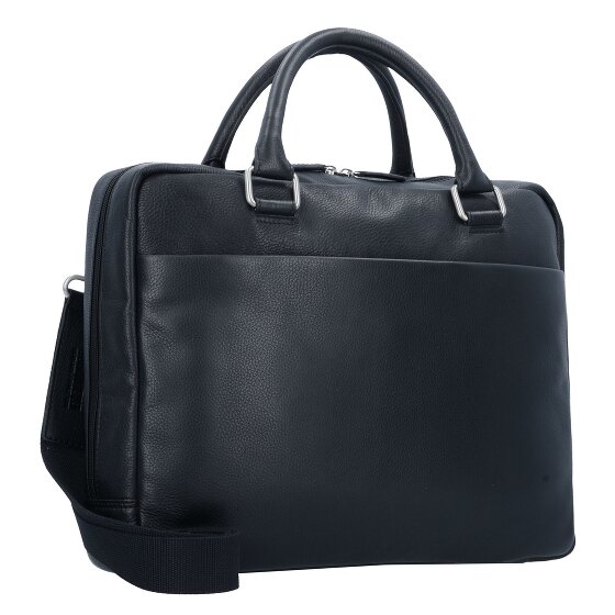 Leonhard Heyden Berlin Aktentasche Leder 38 cm Laptopfach