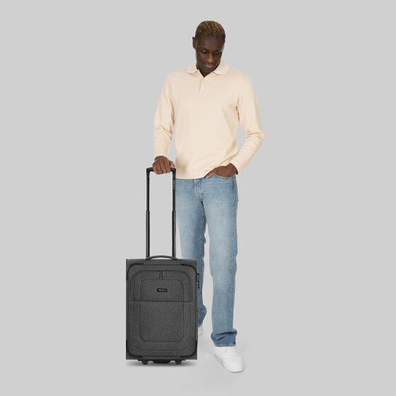 Redolz Essentials 12 2 Rollen Kabinentrolley S 55 cm mit Dehnfalte Redolz Essentials 12 2 Rollen Kabinentrolley S 55 cm mit Dehnfalte