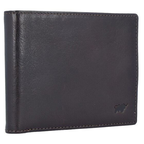 Braun Büffel Arezzo Geldbörse RFID Leder 12 cm