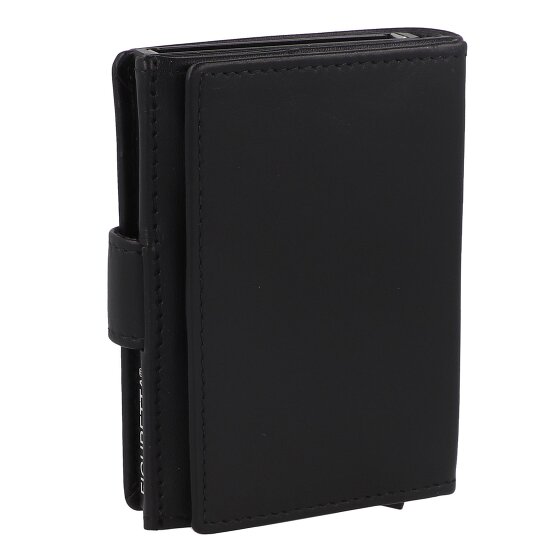 Greenburry Nappa Kreditkartenetui RFID Schutz Leder 8 cm