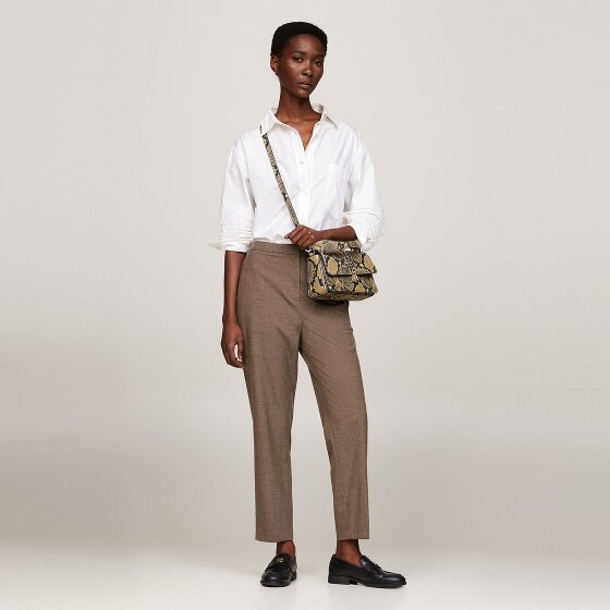 Tommy Hilfiger Luxe Leather Schultertasche Leder 23 cm