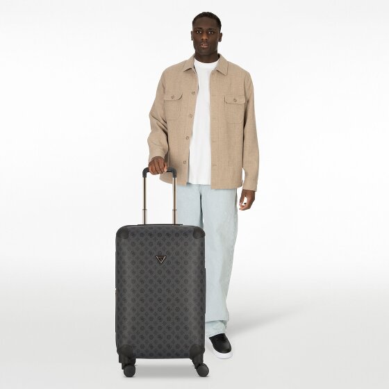 Guess Wilder 4 Rollen Trolley 64 cm mit Dehnfalte