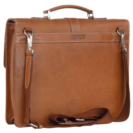 Leonhard Heyden Bergamo Aktentasche Leder 38 cm Laptopfach