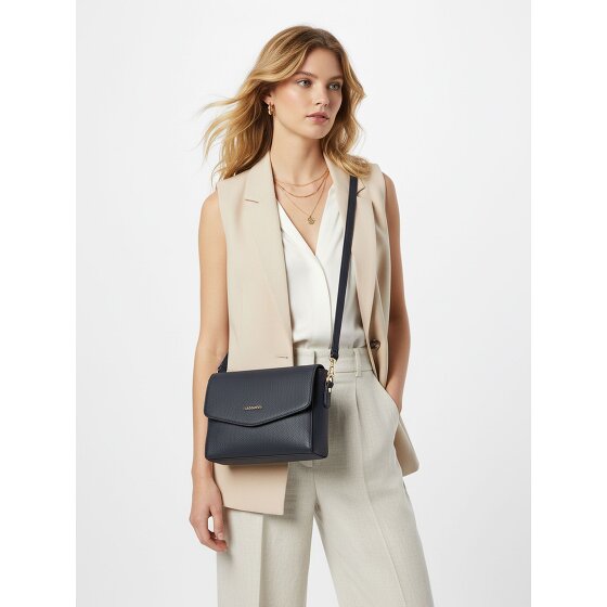 Lazarotti Bologna Leather Crossbody Umhängetasche Leder 22 cm