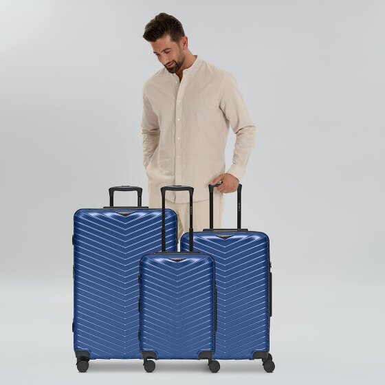 Redolz Essentials 18 4 Rollen Kofferset 3-teilig mit Dehnfalte