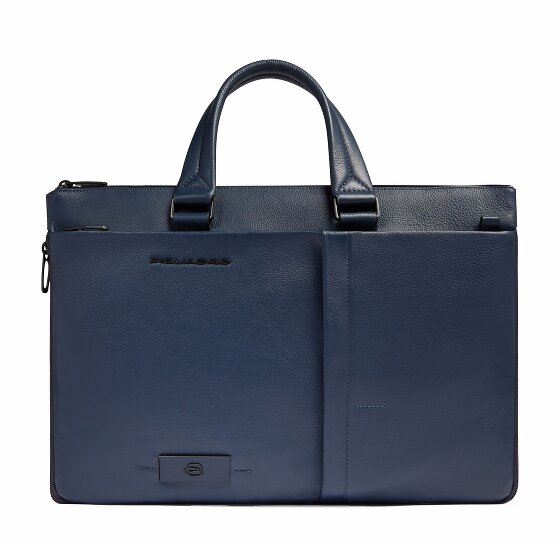 Piquadro Russel Aktentasche RFID Schutz Leder 42 cm Laptopfach