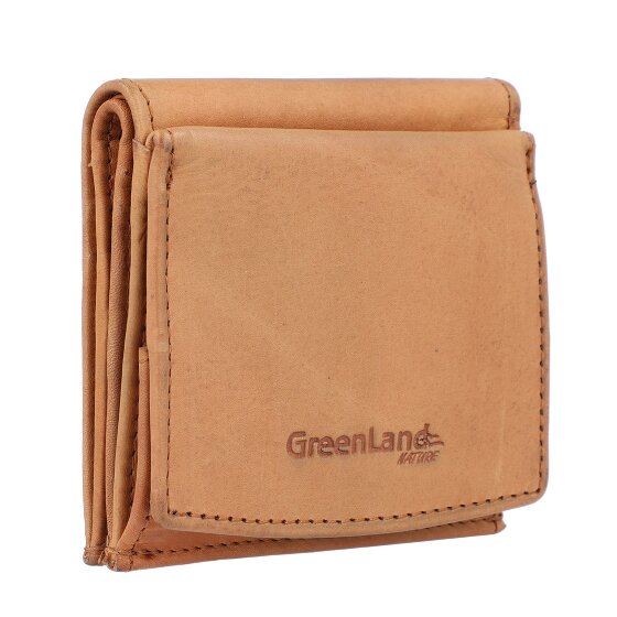 Greenland Nature GreenLand NATURE Geldbörse RFID Schutz Leder 10 cm