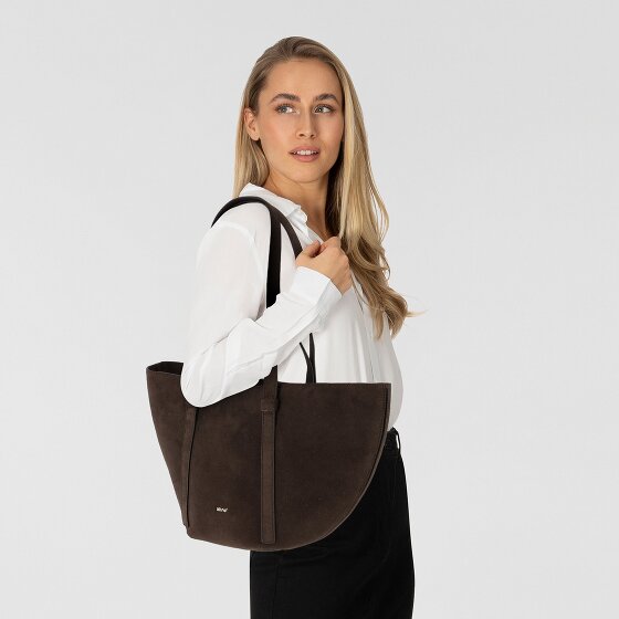 abro Cosmo Shopper Tasche Leder 40 cm