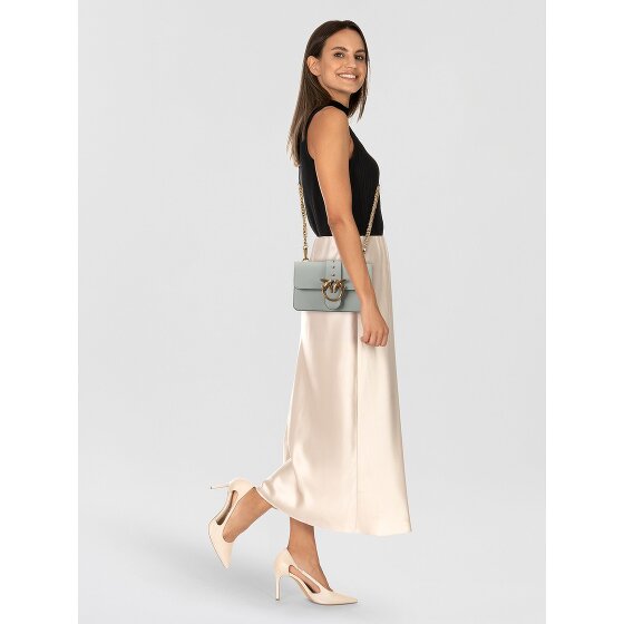 PINKO Love One Umhängetasche Leder 21 cm