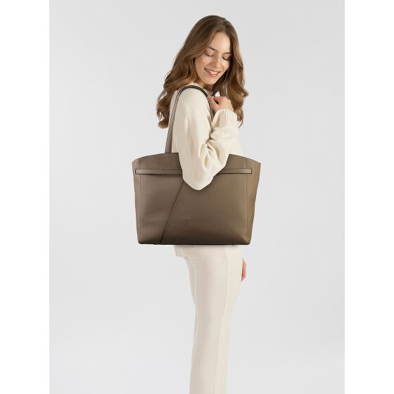 Boss Boss Revers Shopper Tasche Leder 37 cm Laptopfach