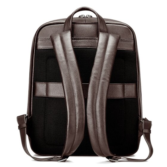 Roncato Alaska Business-Rucksack RFID Schutz Leder 42 cm Laptopfach