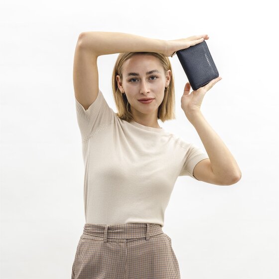 Lazarotti Milano Leather Geldbörse Leder 13,5 cm